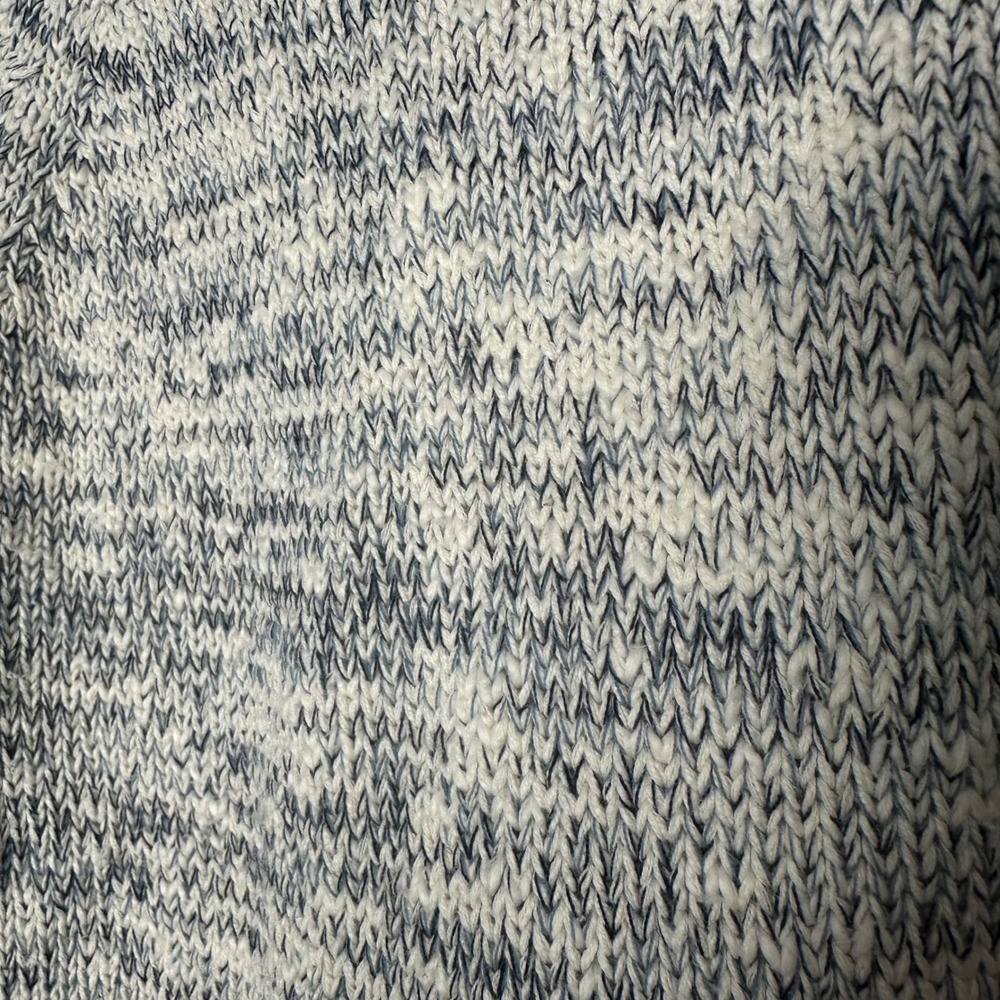 LLBean Sweater Marled Knit Mock roll Neck Raglan Sleeve Pullover Women Medium - Picture 4 of 6